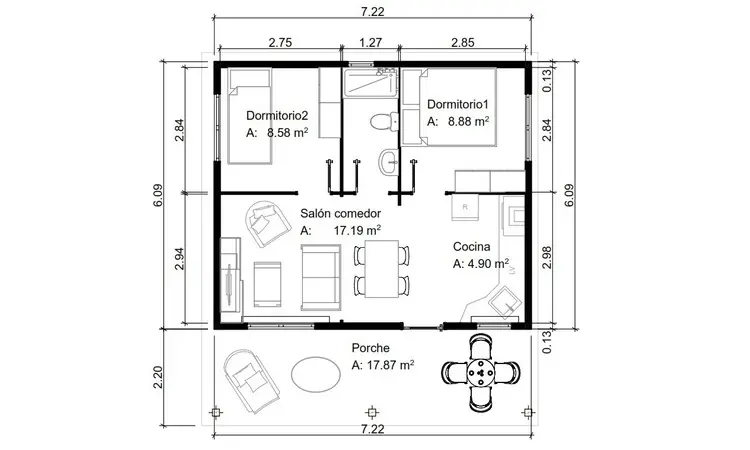 Modelo Vejer plano