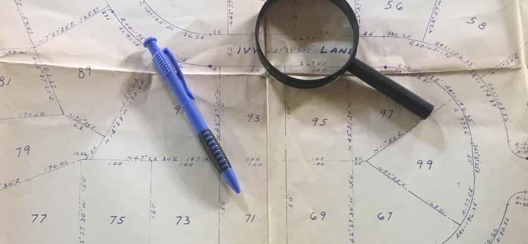 Mapa catastral mostrando suelo rústico y urbano